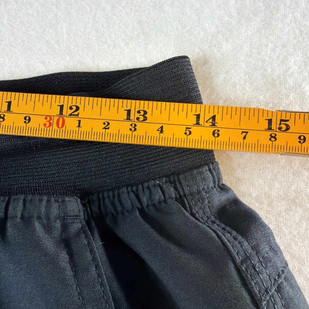 prAna Men's Athletic Shorts Size S Black Recycled Polyester Drawstring - Picture 9 of 10